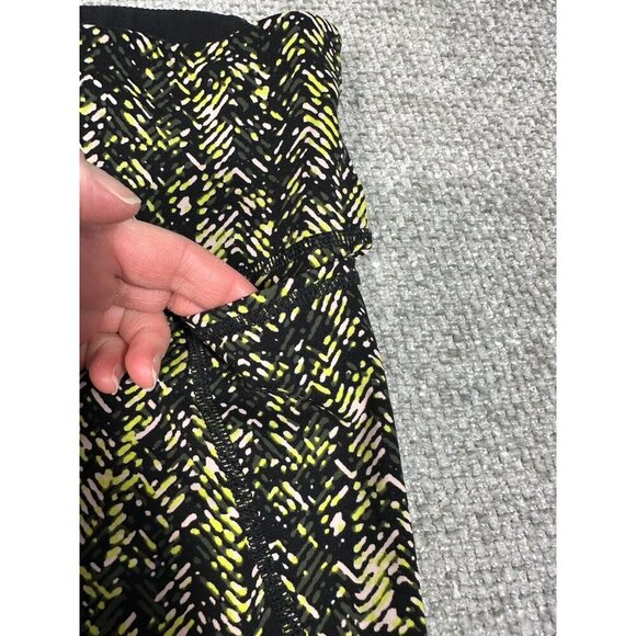 Sweaty Betty Leggings Womens Medium Black Herringbone The Power‎ 7/8 Pockets - Picture 12 of 12